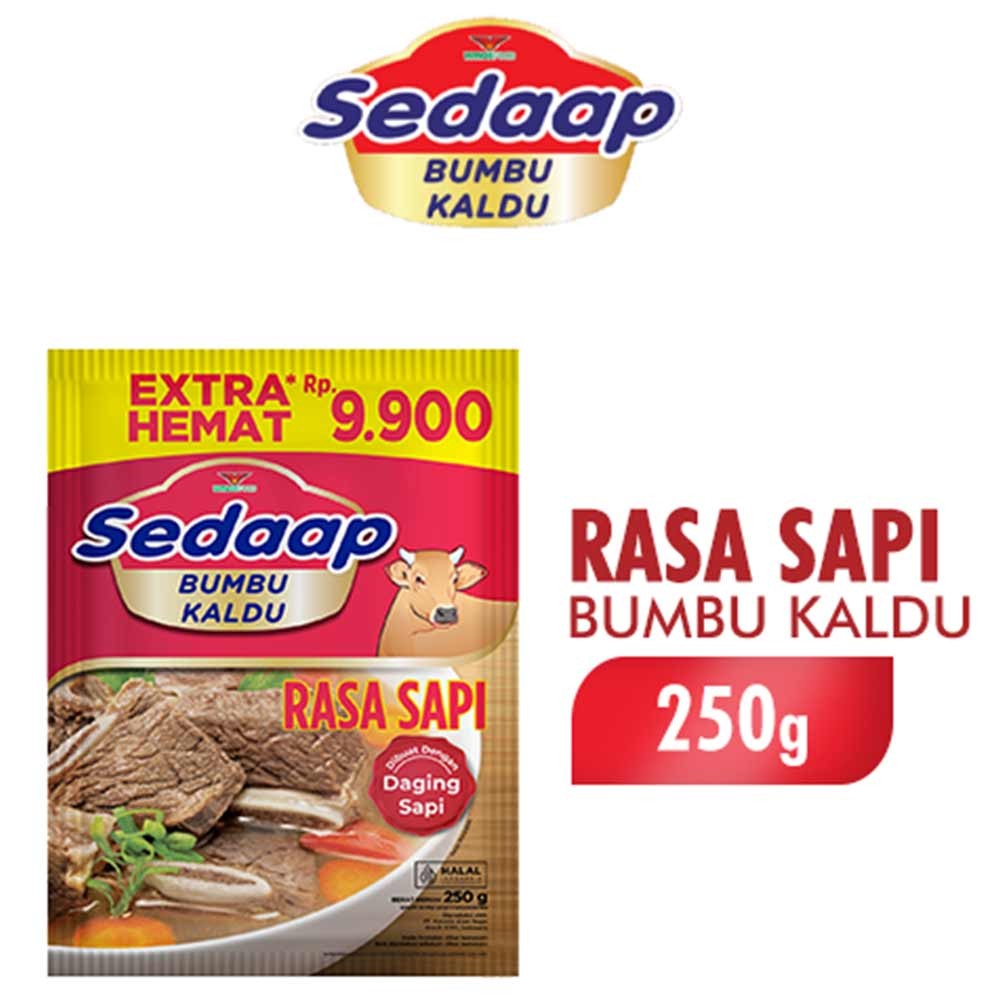 Jual SEDAAP BUMBU KALDU SAPI 250g | Shopee Indonesia