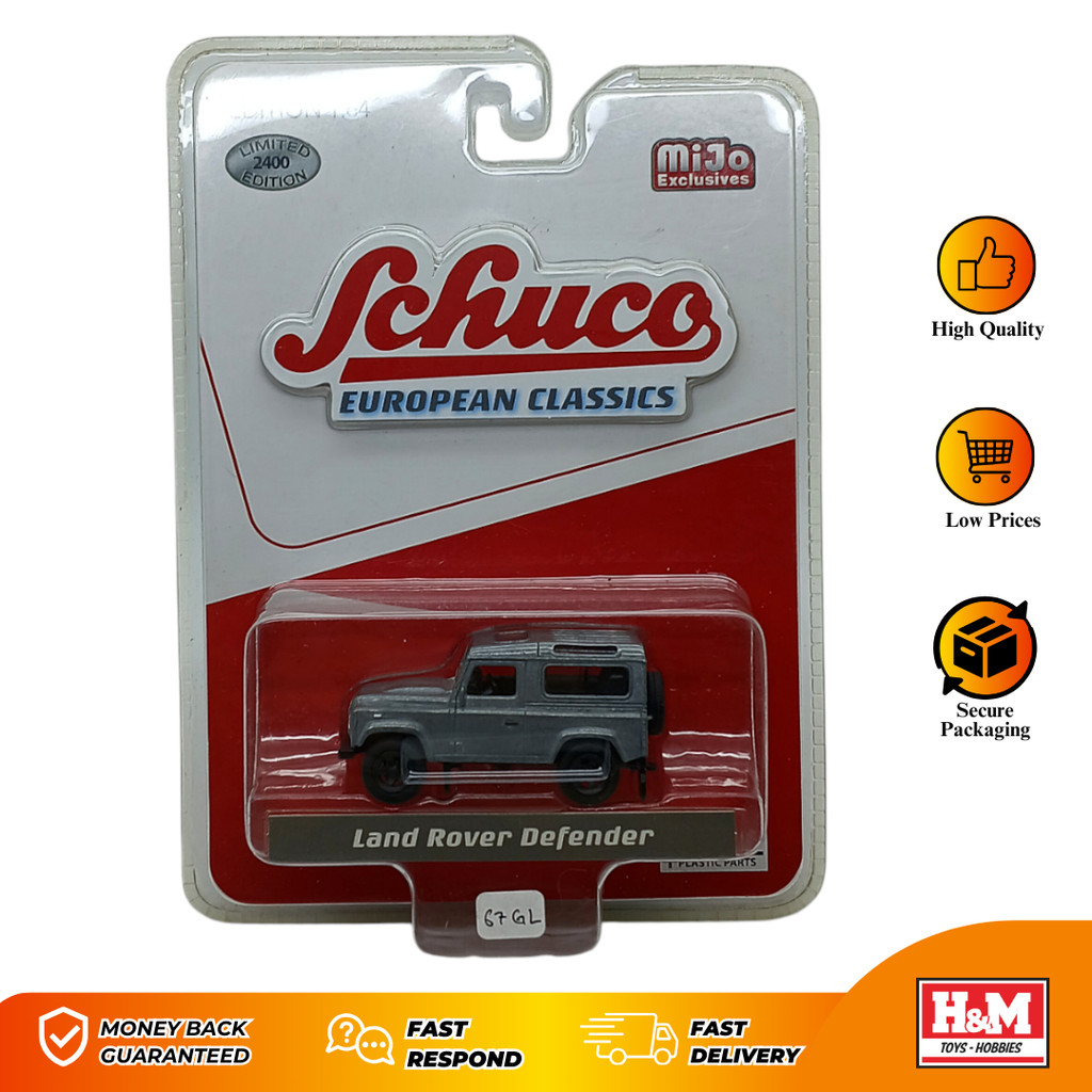 Jual Schuco CHASE European Classics Land Rover Defender - 67GL-GL1 ...