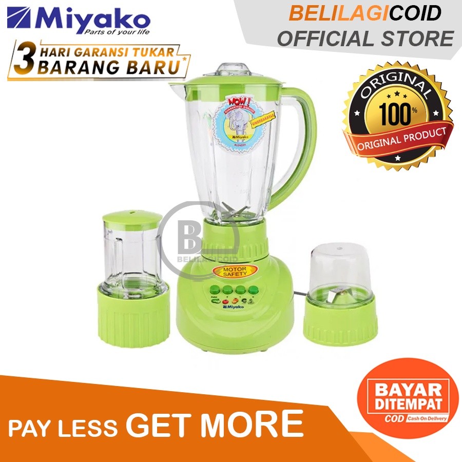 Jual Miyako Blender Plastik ANTI PECAH BL 152 PFAP / BLENDER MIYAKO ...