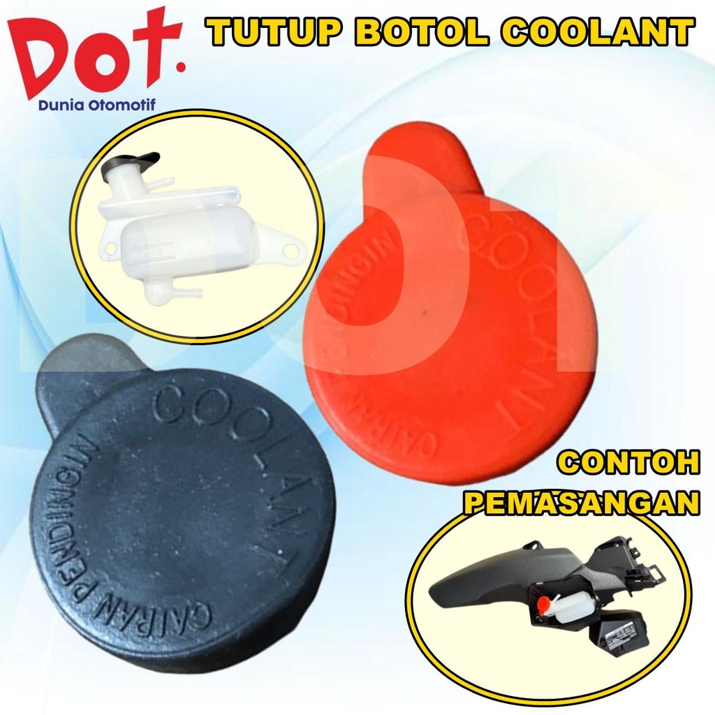 Jual TUTUP BOTOL COOLANT AIR RADIATOR COLANT VARIO RUBBER RUBER ...