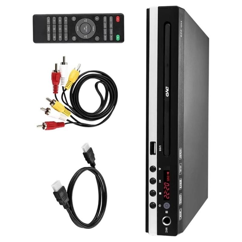Jual Small DVDs Player for Home Travel Supports Multiple Formats 1080P ...
