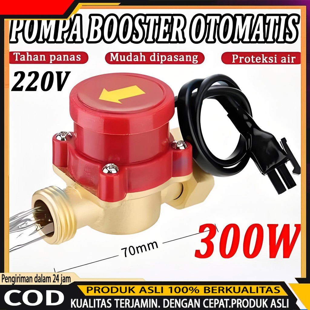 Jual COD Saklar Otomatis Pompa Air Booster 3/4 ke 1/2 Inch Water Flow ...