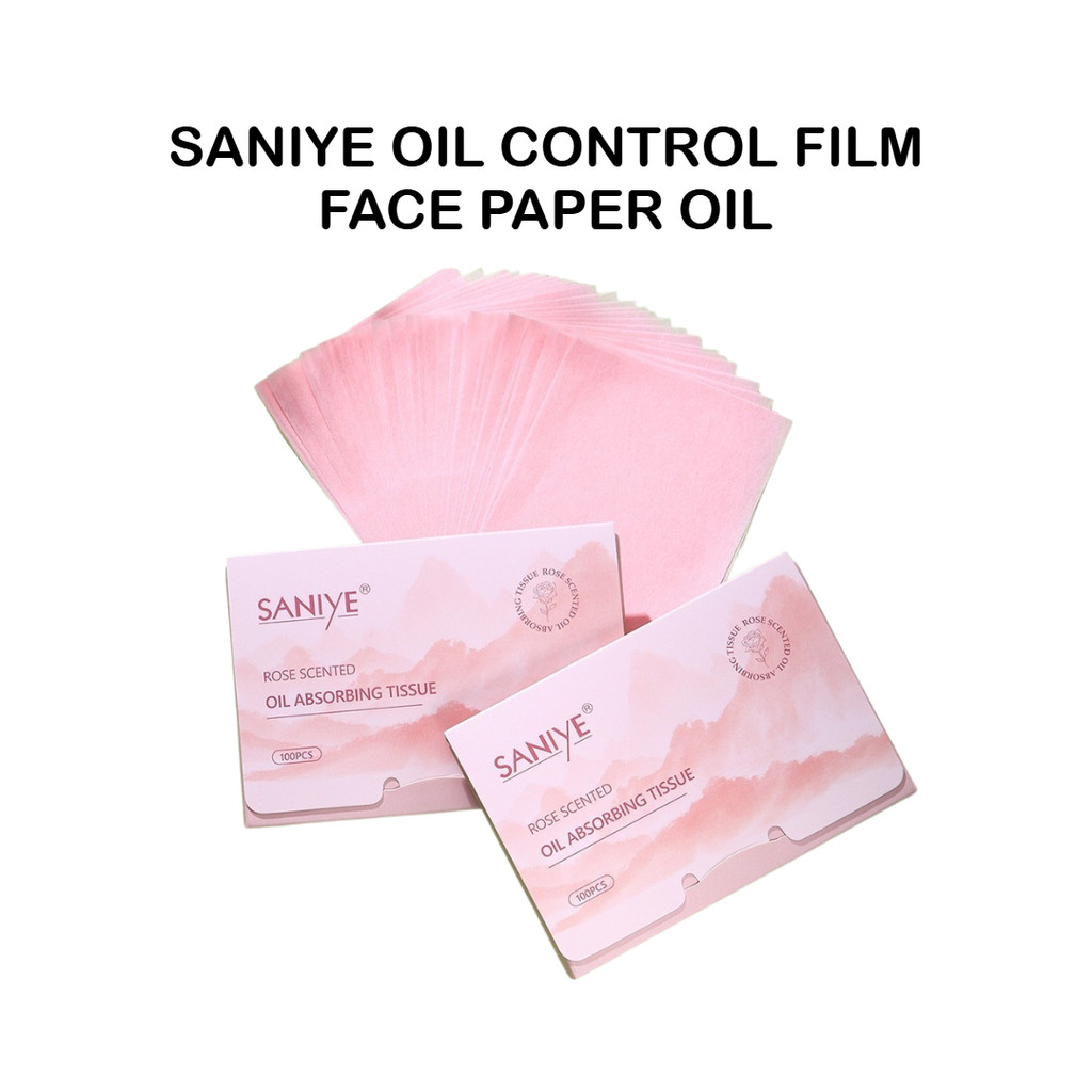 Najmia - SANIYE Oil Control Film Face Paper Oil Absorbing Tissue Isi 100pcs B1472