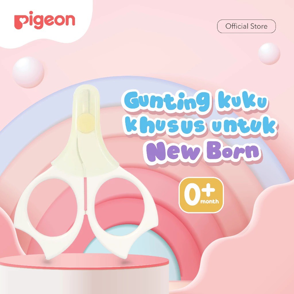 Pigeon Newborn Safety Nail Scissors Clippers 0 Months