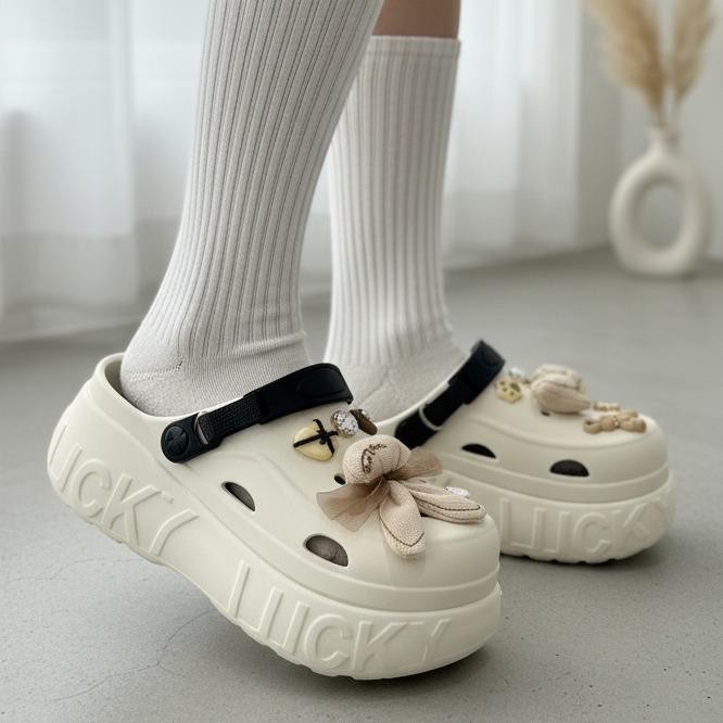 Jual Sepatu sandal clog wanita SINA anti slip ringan empuk kokoh nyaman ...