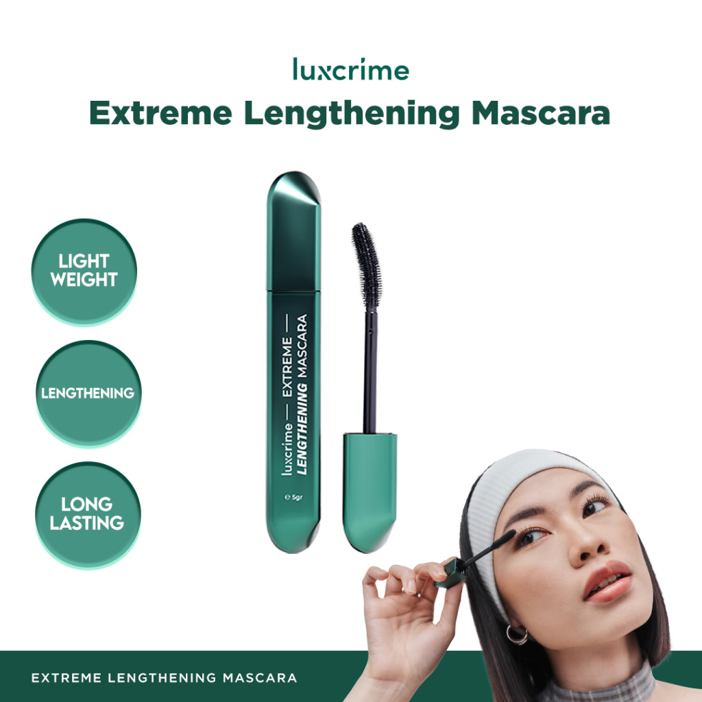 Jual Luxcrime Extreme Lengthening Mascara - Maskara Luxcrime - Extreme ...