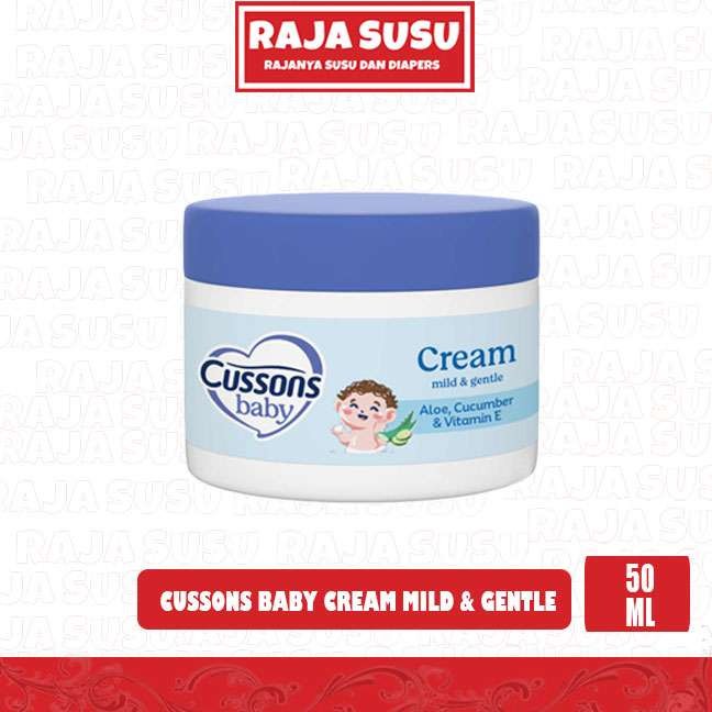 Jual CUSSONS-BABY CREAM MILD & GENTLE 50 GR - RAJA SUSU | Shopee Indonesia