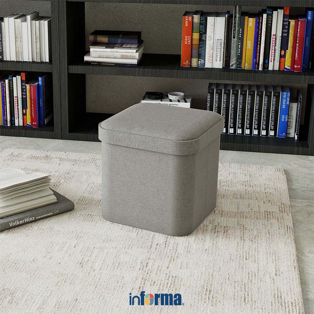 Jual Informa Pouf Bangku Ottoman Lipat Tempat Duduk Serbaguna Bangku ...