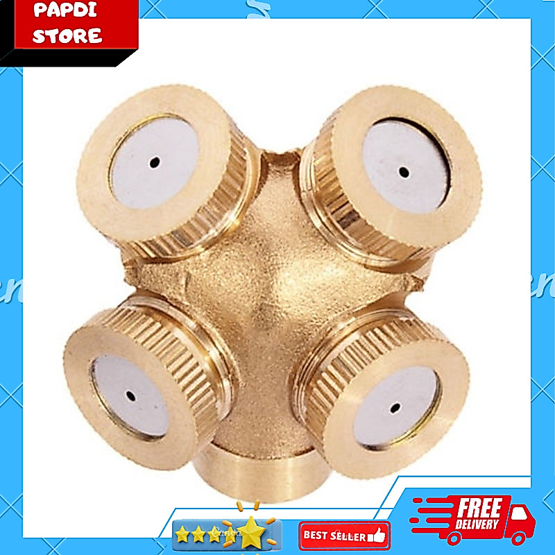 Spray Nozzle Air Irigasi Taman Kuningan 4 Lubang Sprinkler