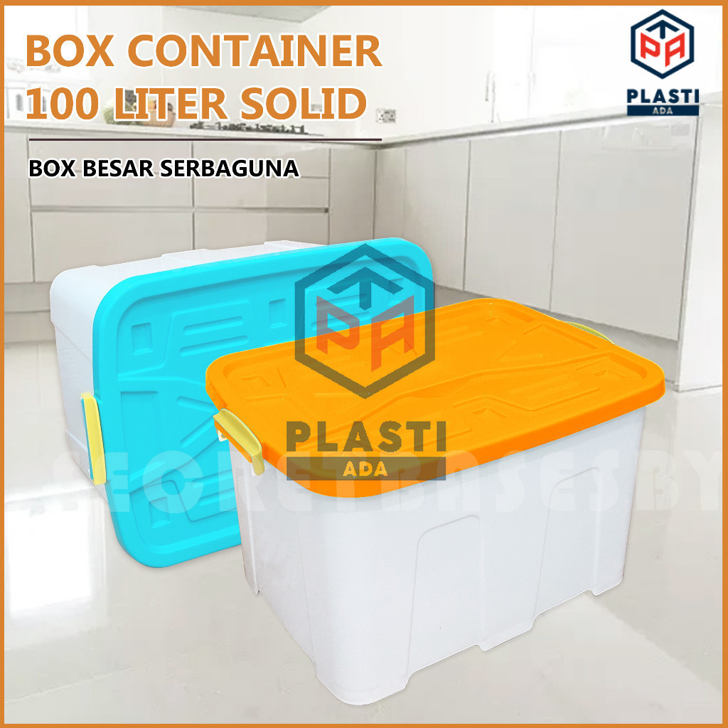 Jual BOX CONTAINER 100 LITER + RODA - Kontainer Box / Container Box ...
