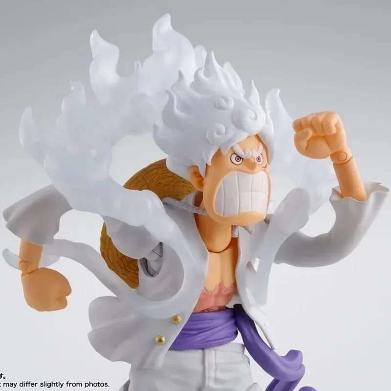 Jual SHF Anime Monkey D Luffy Gear 5 NIKA ONE PIECE Action Figure PVC ...