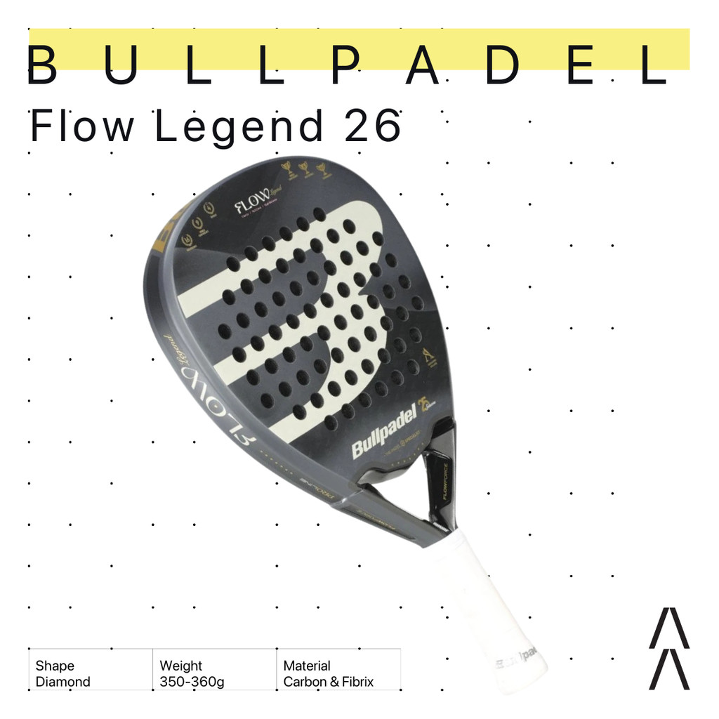 Jual Bullpadel Flow Legend Edition 2026 - Raket Padel Tenis/ Padel ...