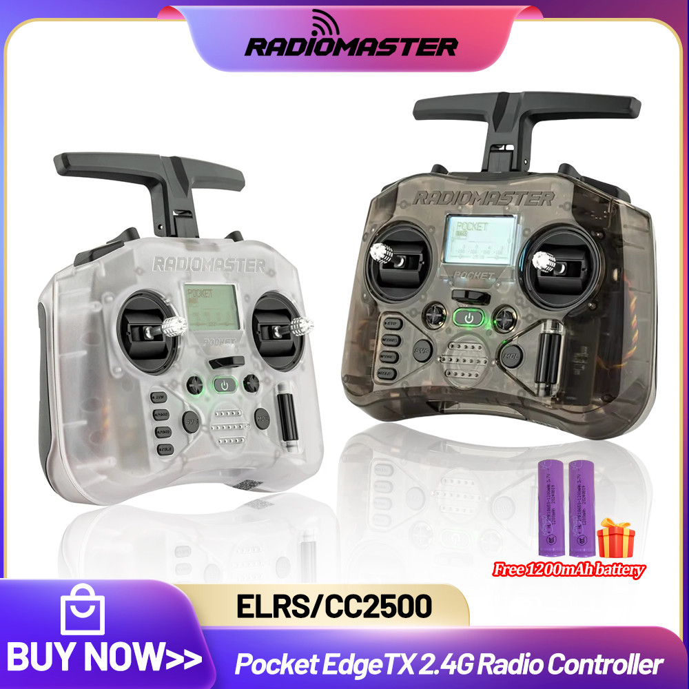 Jual Radiomaster Pocket Hall ELRS/CC2500 Transmitter Remote FPV Model ...