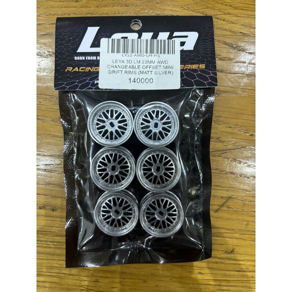 Jual LEYA 3D LM 22MM AWD CHANGEABLE OFFSET MINI DRIFT RIMS (MATT SILVER ...