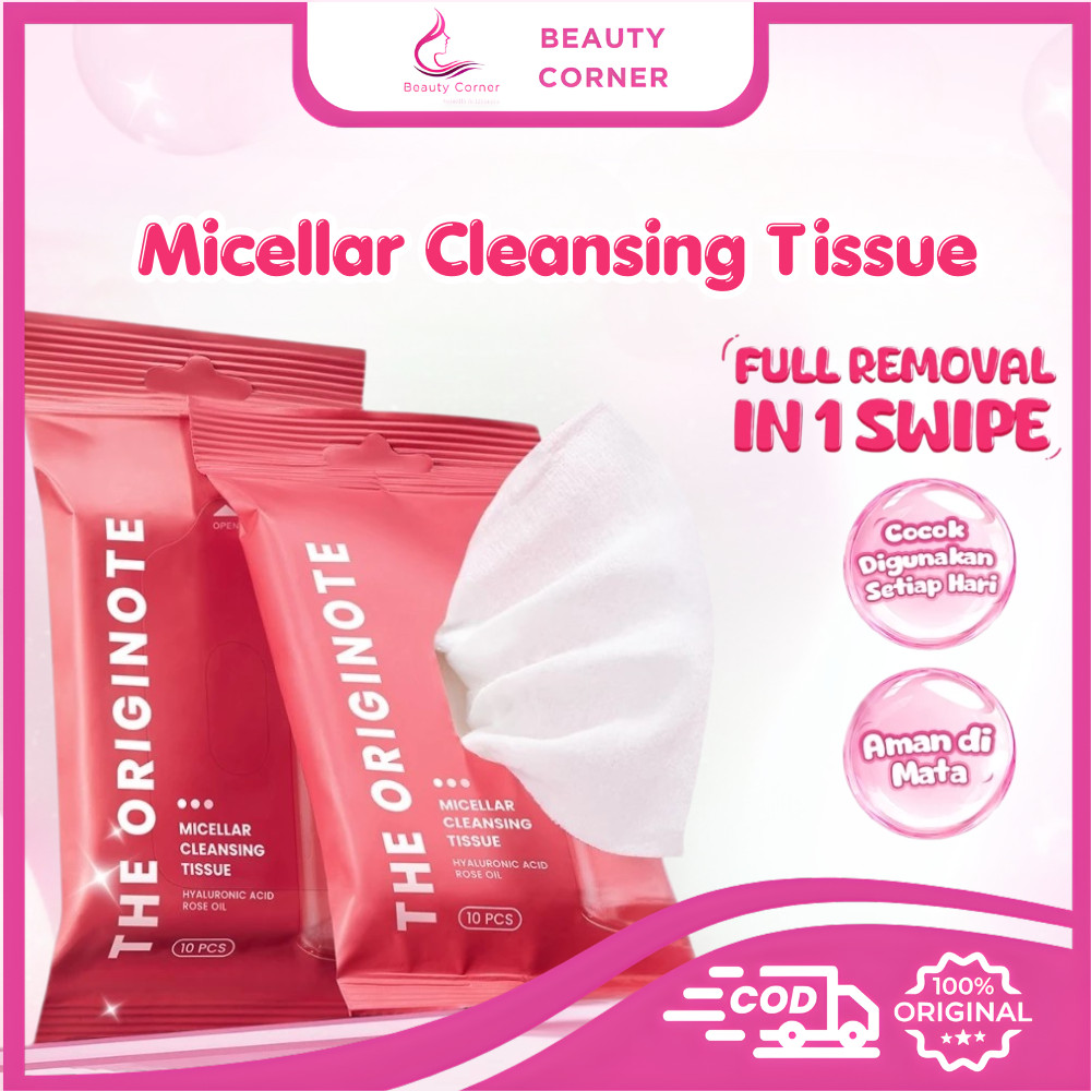 The Originote Micellar Cleansing Tissue - 10 Sheets