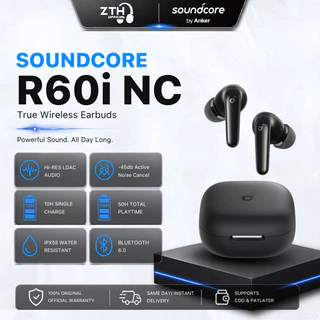 Anker Soundcore R60i NC R60iNC ANC TWS Noice Cancelling Earbuds P31i Ai translate LDAC HiRes - D1202