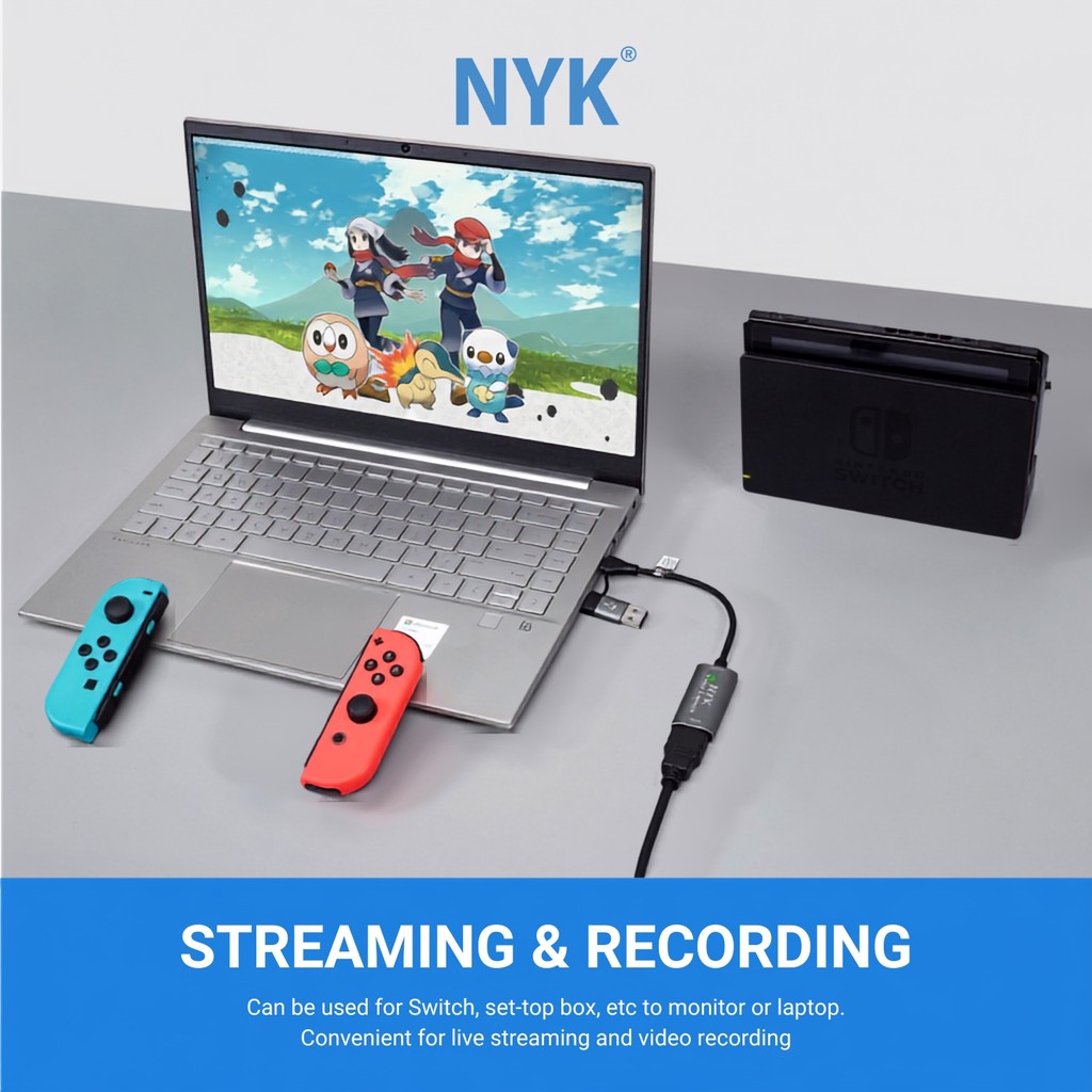 NYK Video Capture Hdmi OTG Usb Kabel Type C to HDMI HC 6 COD (5)