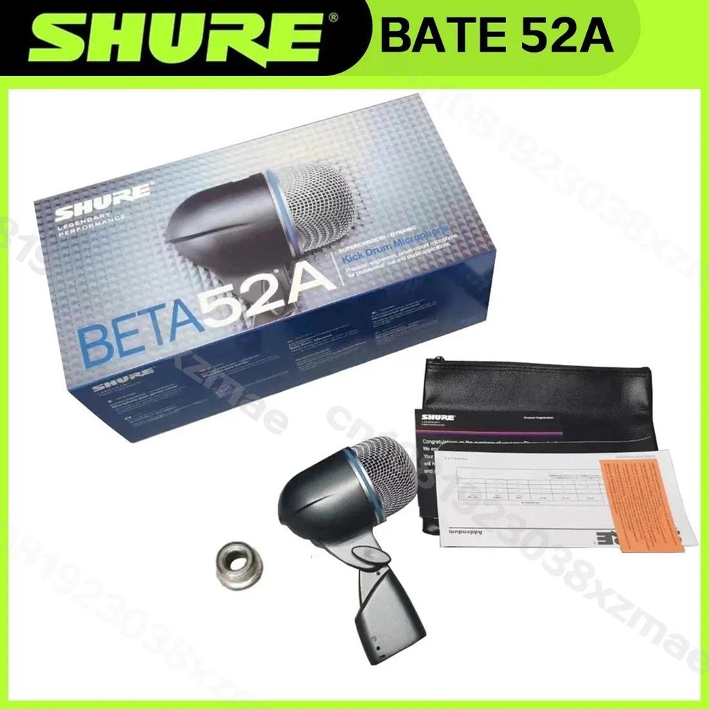 Jual Shure BETA52A Professional Kick Drum Bass trument Microphone Stage ...