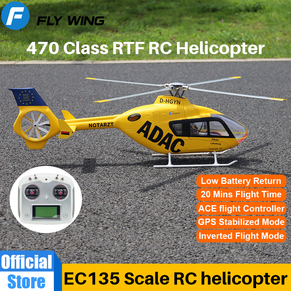 Jual FLYWING EC135 RC Helicopter new ACE flight control EC135 scale ...