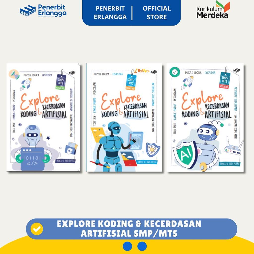 Jual [Erlangga Official] Buku Explore Koding & Kecerdasan Artifisial ...