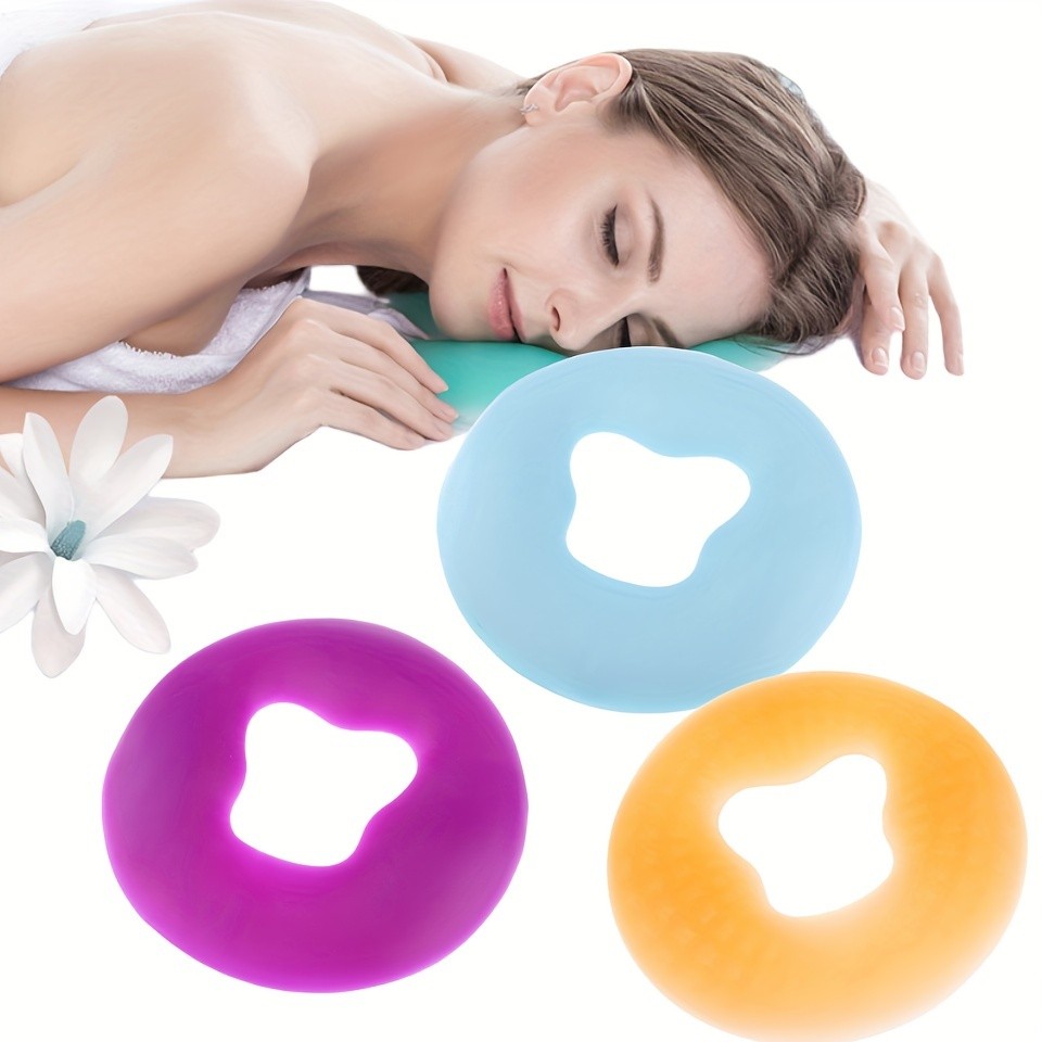 Jual 1pc,Soft Massage Face Relax Silicone Relax Head Cradle Washable ...