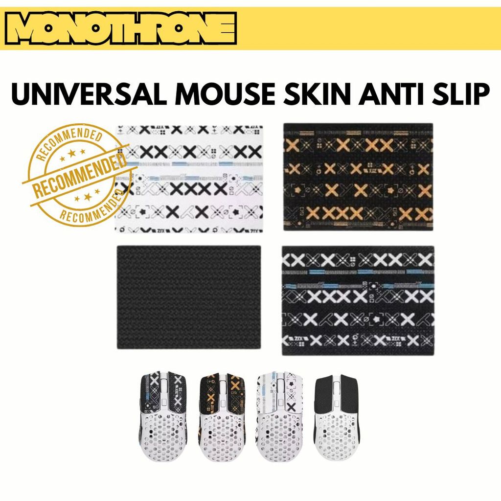 Jual Universal Sticker Mouse Skin Grip Tape Anti Slip Stiker Sticker ...