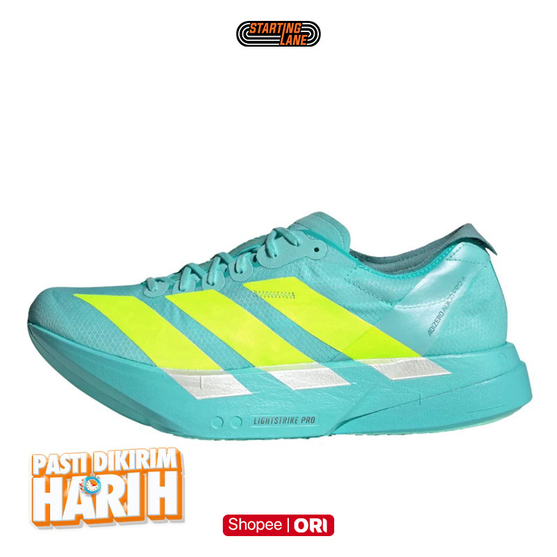 Jual Starting Lane ADIDAS Adizero Adios Pro 4 M Flash Aqua Original ...