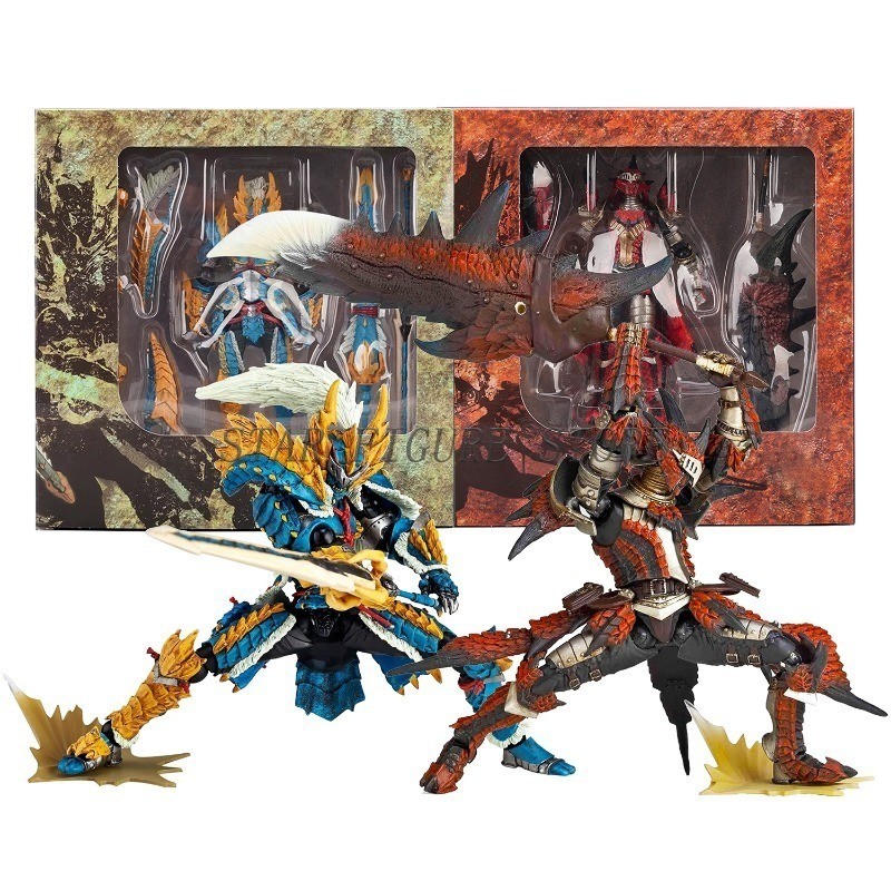 Jual Revoltech Yamaguchi Monster Hunter Action Figure Rathalos Zinogre ...