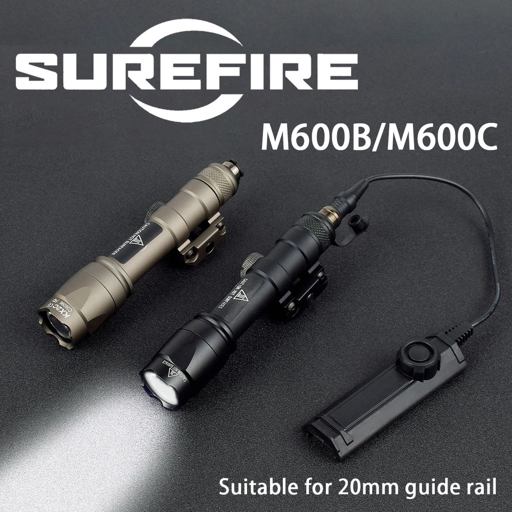 Jual Airsoft SureFire M600 M600B M600C Tactical Weapon Flashlight ...