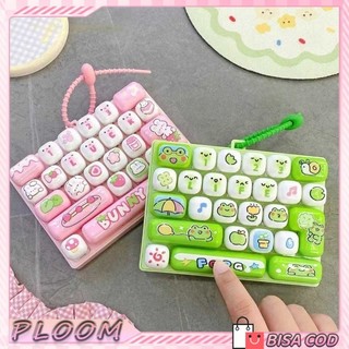 Jual Mainan tekan tombol fidget toy, gantungan kunci keyboard imut ...