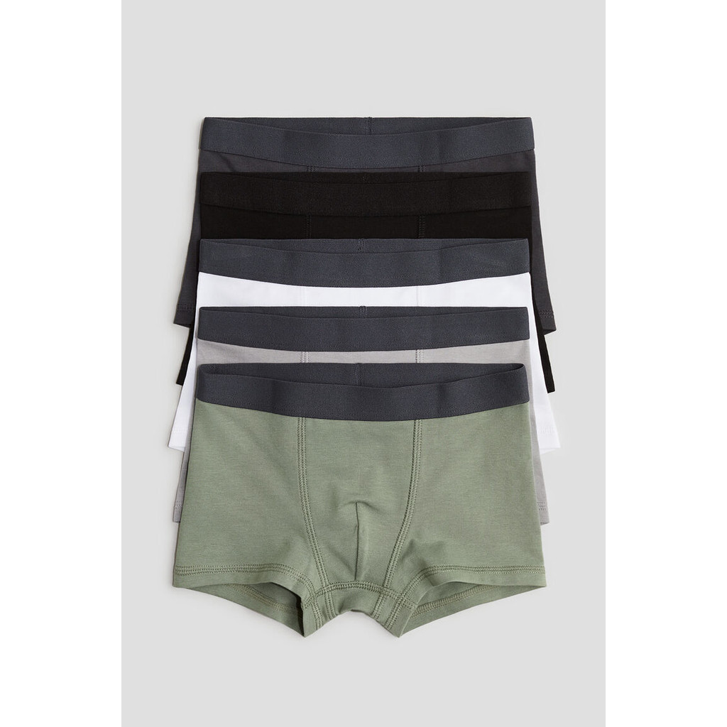 Jual H&M Anak Laki - Laki 5-Pack Boxer Shorts 0589520 | Shopee Indonesia