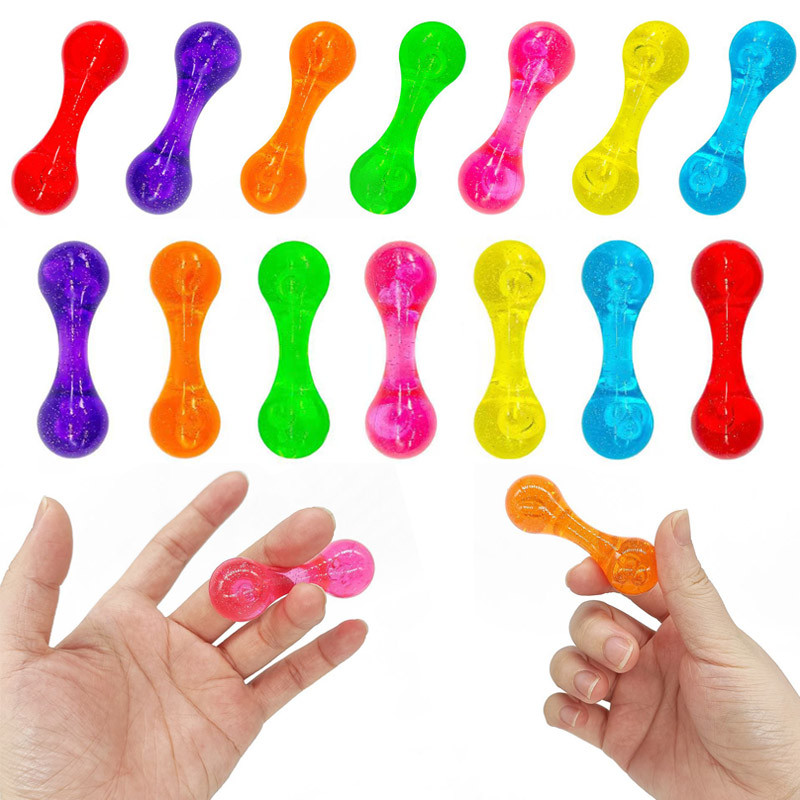 Jual 3PCS Knucklebone Acrylic Fidget Fingertip Bone Sensory Skill for ...