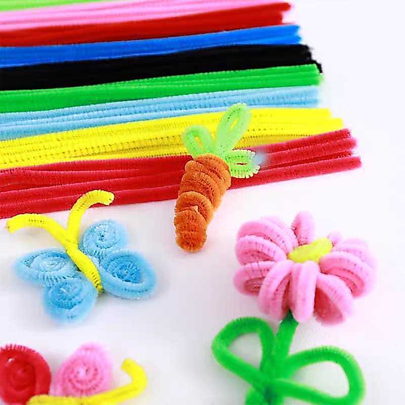 100Pcs Kawat Bulu Mercy Mainan Anak Craft Diy Kerajinan Tangan