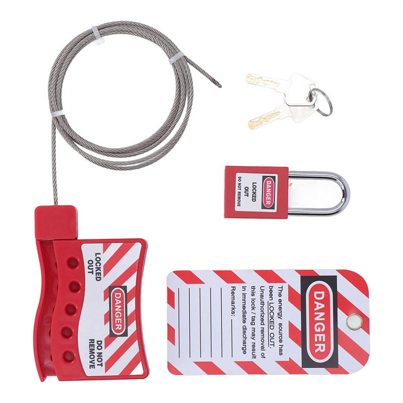 Jual FEDI-Lockout Tagout Cable Lock Resistant-Temperature, Handled Door ...