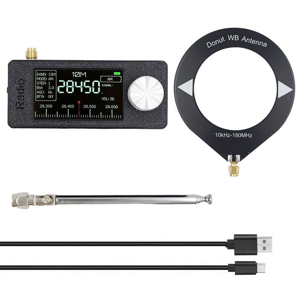 Jual SI4732 1.9-inch Display 0.5-108 MHz LSB USB AM FM LSB USB AM FM ...
