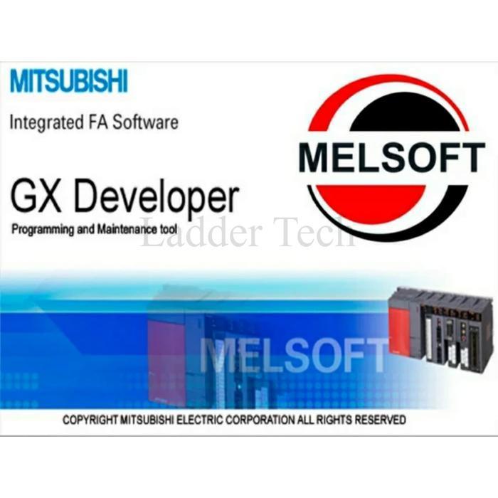 Jual Software PLC Mitsubishi GX Developer V8.91 + Gx Simulator | Shopee ...