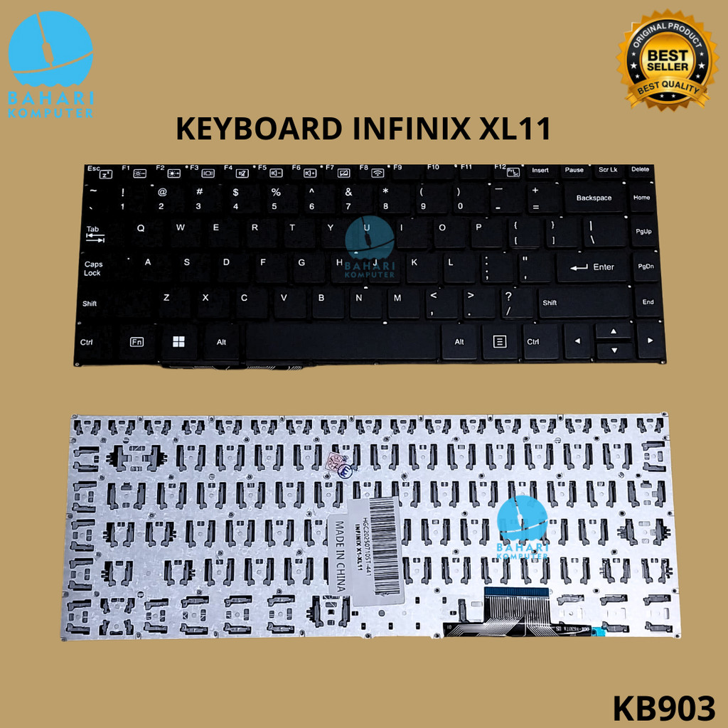 Jual KEYBOARD LAPTOP INFINIX INBOOK X1 / X1 PRO XL11 / XL12 ORIGINAL ...