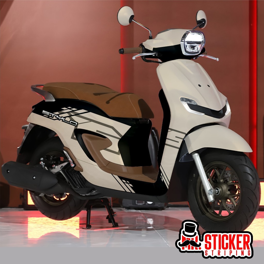 Jual Decal honda stylo 160 full body custom sticker free design motif ...