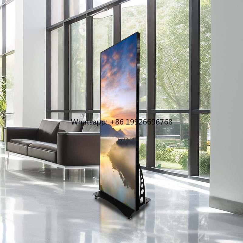 Jual Commercial Portable Shopping Mall LED Screen P2.5 Poster Digital ...