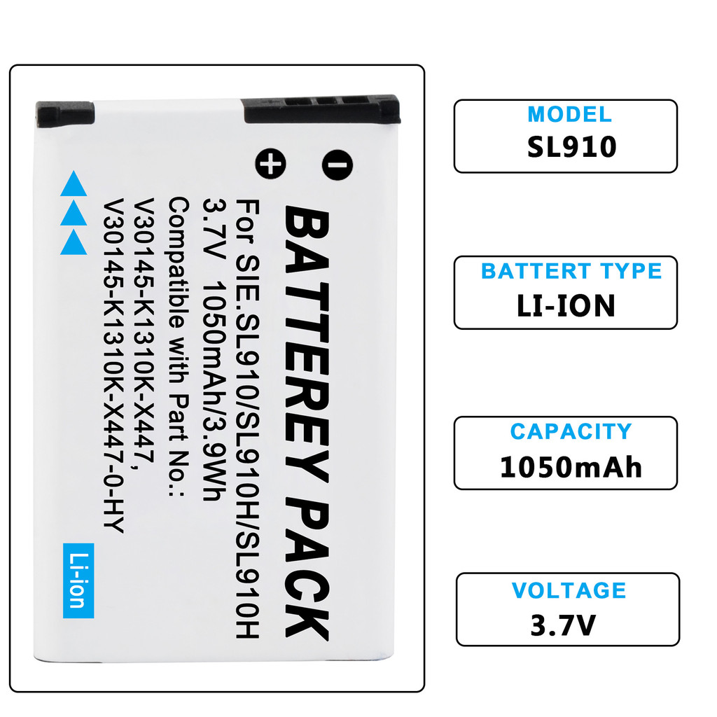 Batería Fujifilm NP-60 compatible 1050mAh Li-Ion