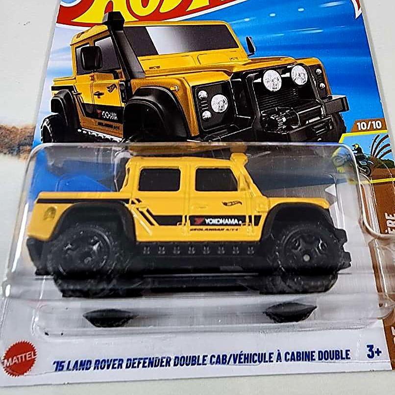 Jual Hot Wheels 15 Land Rover Defender Kuning Diecast Mobil Off Road ...