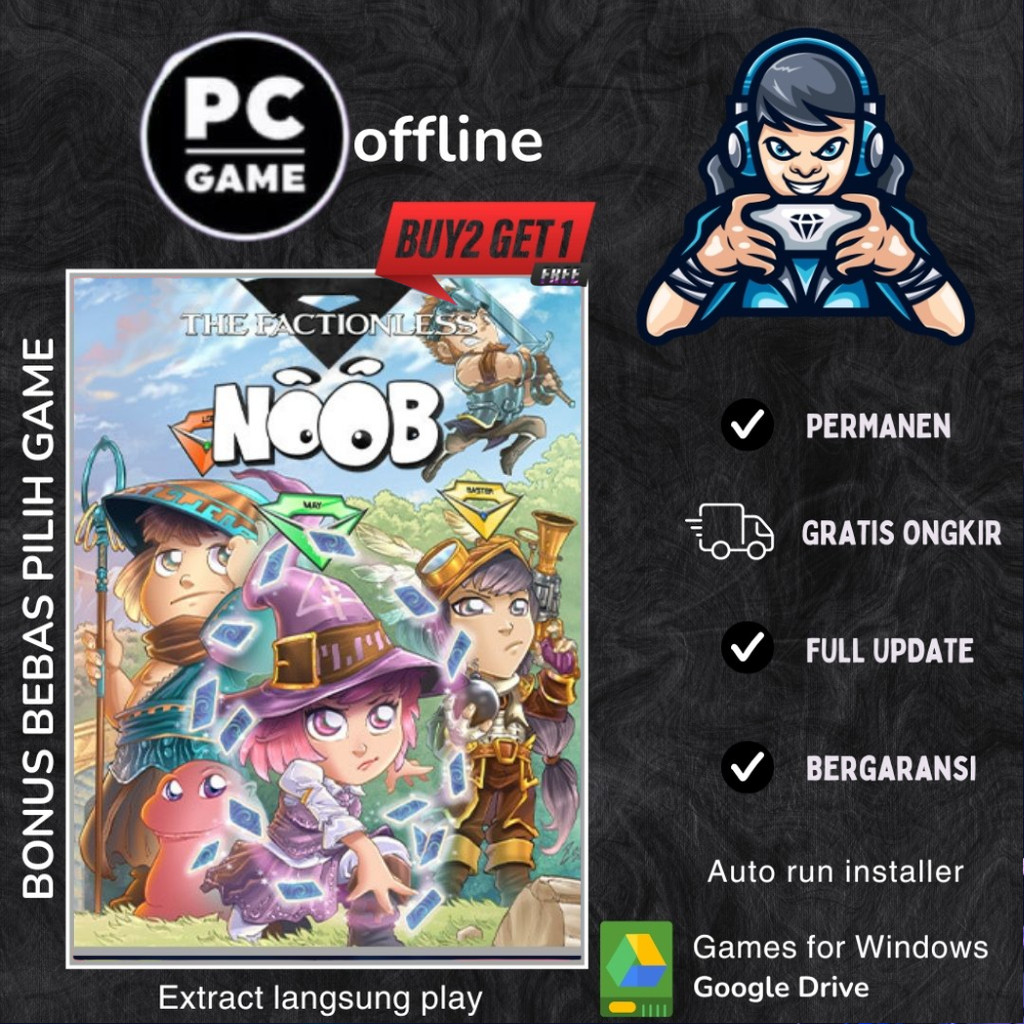 Jual NOOB THE FACTIONLESS - GAME PC - GAME LAPTOP - GAME OFFLINE ...