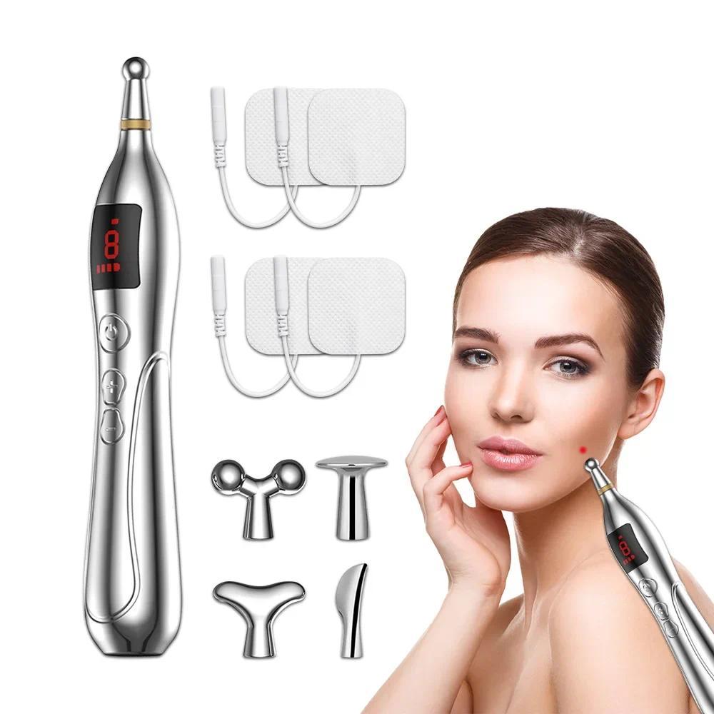 Jual Reargeable Acupuncture Pen With gital splay Electro Acupuncture ...