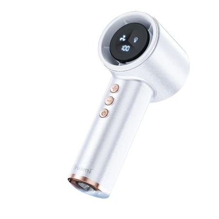 Portable Fan Digital Display with Flashlight High Speed