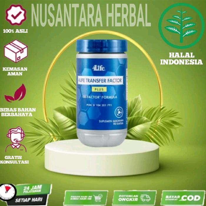 Jual 4life plus - 4life transfer factor plus isi 90 capsule | Shopee ...