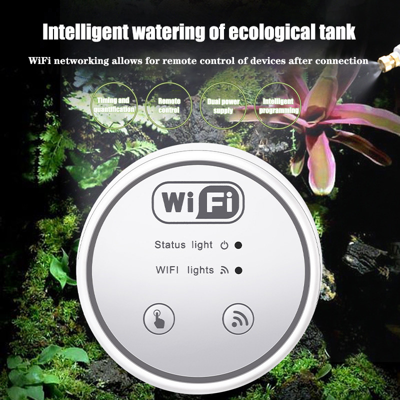 Jual Automatic Mist Rainforest Timing Spray System Kit WiFi APP Control ...