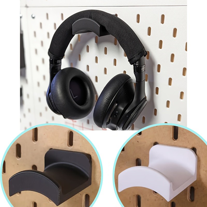 Jual Multi-Functional Headset Display Stand Wall Mounted Plastic ...