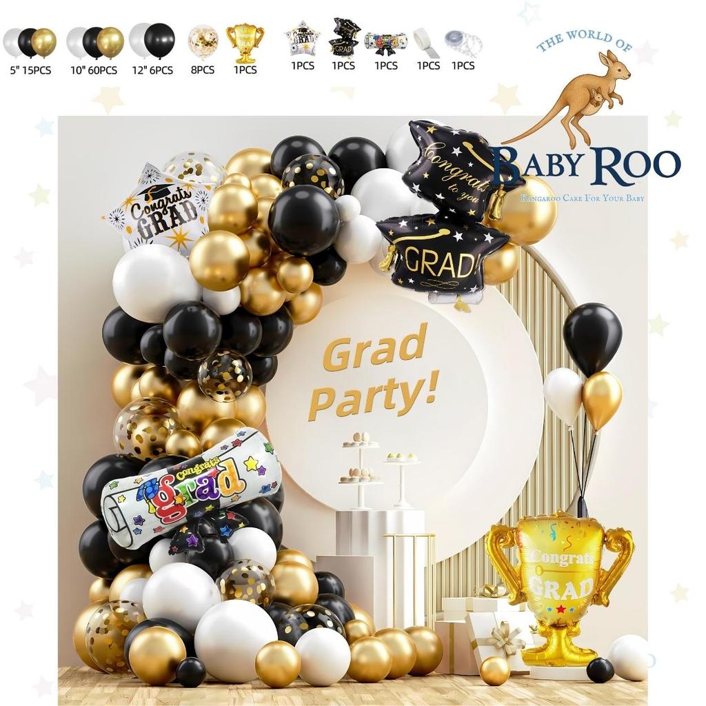 Jual BABY ROO Set Balon Kelulusan / Graduation / Grad Party Toga ...