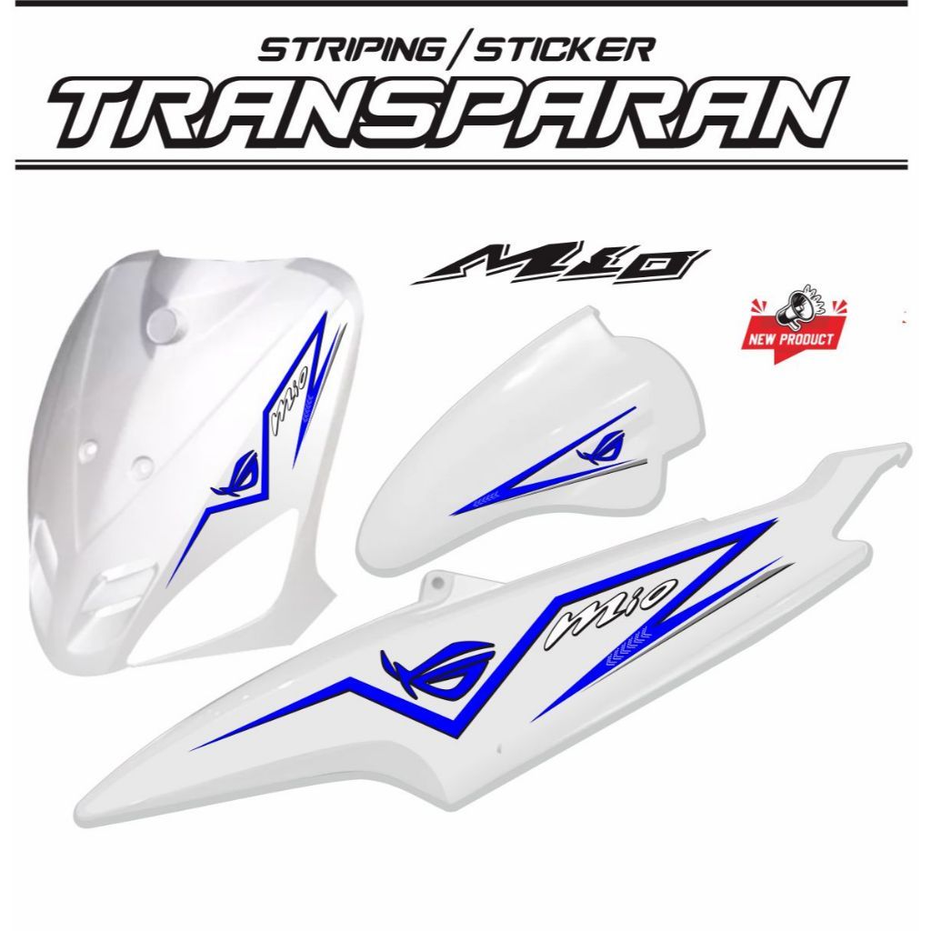 Jual STIKER MIO SMILE MIO OLD MIO 110 BAHAN TRANSPARAN MIO VARIASI ...