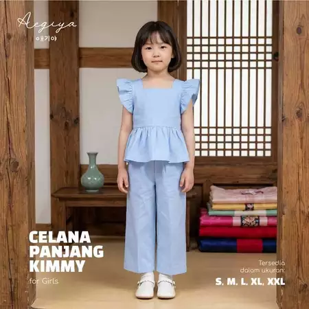 Celana Panjang Kimmy | Celana Panjang Anak Perempuan Gaya Korea